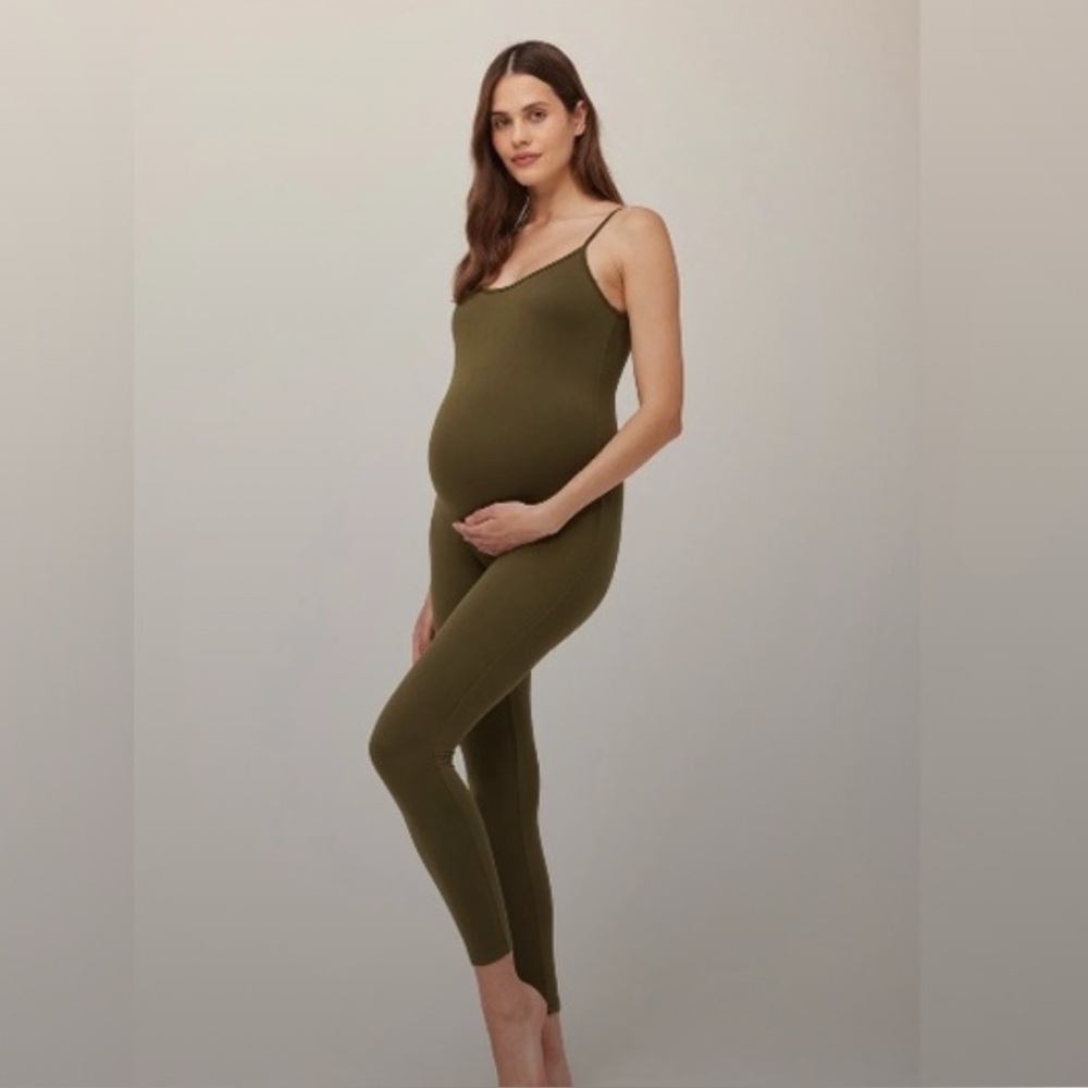 Bumpsuit Womens green the Kate maternity jumpsuit XL